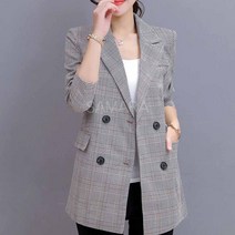 SAMARA 여성 가을 정장 양복 자켓 오피스룩 수트 빅사이즈 7 Ibwvi