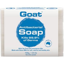 호주 고트 산양유 비누 항균바 티트리 레몬그라스 100g 10팩 Goat Soap Antibacterial Bar Tea Tree Lemongrass Oil