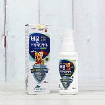 현대약품 버물 이카리딘케어액 모기기피제 b0854, 60ml, 5개
