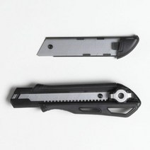 1300K 아날로그 크롬 커터칼 더블 락 엑스칼리버 25mm 특 대형, 단품