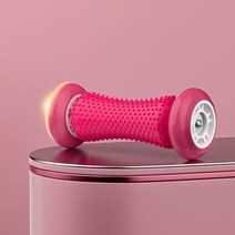 마사지 롤러 발바닥 롤링 지압 바디 마사지볼, D. 핑크 마사지 롤