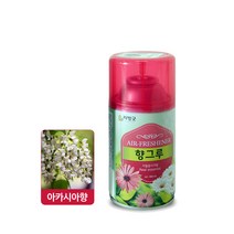 리빙굿 향그루 자동분사기, 280ml, 3개, 아카시아향