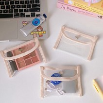 홀리지 브리온 귀여운 PVC 미니 다용도 투명 파우치