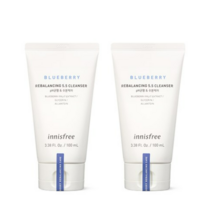 이니스프리 슈퍼푸드 블루베리 리밸런싱 5.5 클렌저 100ml 1+1, 5개