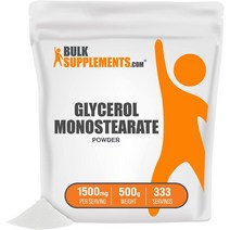 벌크서플먼트 글리세롤 모노스테아레이트 1500mg 파우더 500g