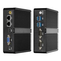 미니컴퓨터 미니PC 팬리스 인텔 셀러론 j4125 지원 windows linux 2x gigabit etherent 2x rs232 hdmi vga wifi 4xusb 산업용, i5-5200u ddr3l, 8g 램 128g ssd 와이파이