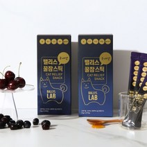 밸리스 고양이 꿀잠 스틱 연어 15g, 스트레스 완화 도움, 20개