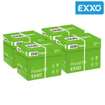 [엑소] (EXXO) 큐트베어 A4 복사용지(A4용지) 75g 2500매 4BOX, 상세 설명 참조