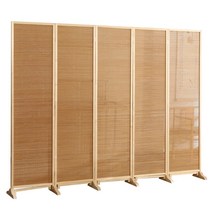 일본식 병풍 파티션 가림막 가벽 식당 가게 호텔, 높이 2.0mx폭 0.5m(6개)