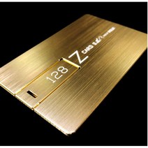 폴라(POLA) CA760 USB 64G Z-CARD 카드형 USB메모리, 골드 64GB
