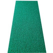 [새상품][트리거 골프]연습용매트 스윙매트 골프매트 아이언브러쉬 곡모100x25cm 엘보방지