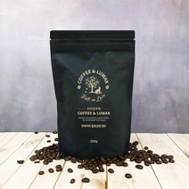 커피엔루왁 루왁발효커피 원두 200g 발효공법커피