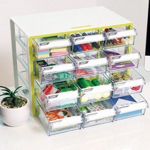 카파 12칸 서류보관함 서랍 서류함 정리함 파일 캐비닛 문서 수납함 지류보관함 이면지, 민트