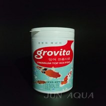 그로비타 잉어사료 400g1000ml 난주 오란다 유금 금붕어 골드피쉬