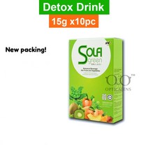 솔피 그린 디톡스 차 SOLFI GREEN SNI Fiber Detox 15gx10개, 15g, 10개