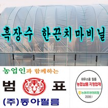 장수필름 농협지정협력업체 범표 동아필름 비닐하우스 하우스비닐 농사용 건설용 두께 장수소폭 치마비닐, 1m x 200m
