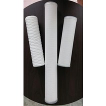 여과필터 10인치(250mm) 50개(1박스) 하우징필터 마이크로필터 와운드필터 카본필터 멜트브라운, 와운드필터 250mm_50