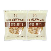 쌀로만든 구수한 맛 누룽지, 1kg, 2개