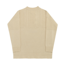 메종마르지엘라 마르지엘라 크루넥 케이블 니트 아이보리 S30GP0336 S17911 102