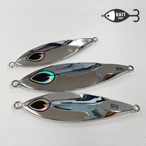 베이트샵 크롬 메탈지그 슬로우지그 40g 60g 80g 100g 120g 150g, 베이트샵_밴댕이_크롬_40g