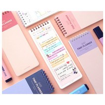 대학생먼슬리플래너 3P 24시간 스케줄러 다이어리 _ 39329EA, 비더쇼퍼BTS 쿠팡 01피치핑크