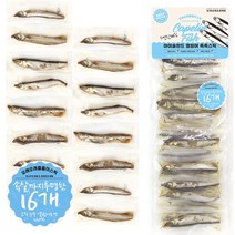 오래오래프로젝트 아이슬란드 열빙어 촉촉스틱 16개입 (160g), 단품