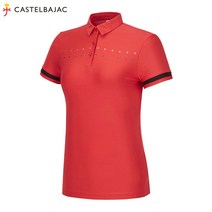 [까스텔바작] (여성)타공 웰딩 반팔 티셔츠_BG9MTS804_RE