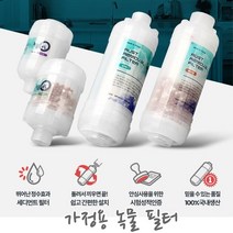 간편녹물제거 쉬운설치 가정용 수도정수필터 아파트, 색상_알뜰샤워기세면대겸용, 상세페이지 참조