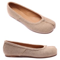 메종 마르지엘라 [메종마르지엘라] 22FW 여성 타비 발레리나 플랫슈즈 (S38WZ0149_P5015_H0195_22F)