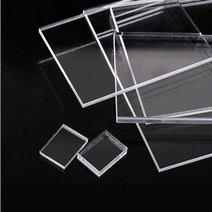 투명 플라스틱판 반투명 원형 아크릴 컬러 불투명 판넬 10pcs 1mm2mm 두께 perspex 컷 플렉시 유리 보드, 4x4cm, 두께 2mm
