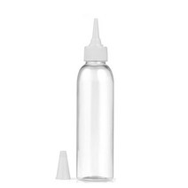 뾰족캡용기 120ml 150ml 200ml 250ml 300ml 500ml 오일병 염색약공병, 투명용기 흰색캡