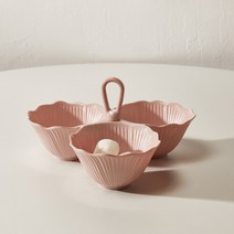 [모던하우스] 트로피컬하와이 플라워모양 3칸 나눔접시