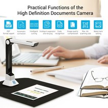 북스캔 휴대용 문서 스캐너 a4 10 메가 픽셀 책 카메라 용지 파일 고화질 escaner documentos a3, 한개옵션0