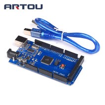 Meg2560 메가 2560 R3 REV3 ATmega2560-16AU CH340G 보드 USB 케이블 arduino 라인 호환, 한개옵션0