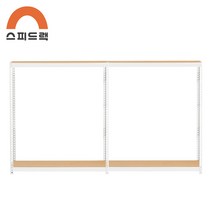 맞춤선반 대형선반 앵글 2000 x 500 x 1350 2단, A형 1200+800, 블랙