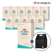 [안국약품] 초임계 식물성 rTG오메가3 영양제 60캡슐X12박스 (12개월분)