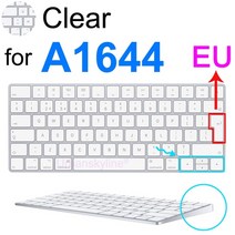 키보드 스킨 루프 포인트 키캡 커버 키스킨 커버 for imac magic 숫자 58, 1644 eu에 대해 지우기