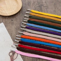 1개) 135cm 심플 후드끈 15color Y1998 CC0, 인디핑크