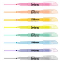 라인프러스 엘라스토머 탄력 형광펜 12개입, lilac