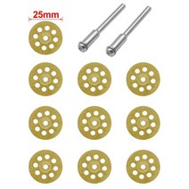 절단석 그라인더날 절단톱 멀티 연마 날 뜨거운 판매 10 pcs 다이아몬드 커팅 휠 톱 블레이드 dremel 드릴 피트 로타리 도구에 대 한 디스크 유리 세라믹 연결 섕크를, 협동사, 25MM