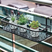 HK 라운드 베란다 화분걸이, HK라운드 베란다 화분걸이 60cm, 걸쇠내경7.5cm