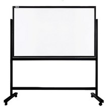 [보드포인트]단면칠판+아이언스탠드90x150, 자석 화이트보드/블랙 아이언스탠드