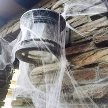 할로윈데코 거미줄 장식 유령 공포 파티장식, 2미터 거미꽃