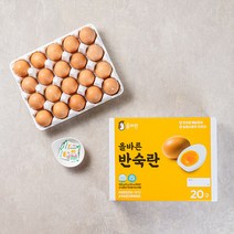 한국양계농협 국내산 100% 올바른 반숙란 20구X2