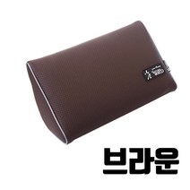 더나우 자동차등받이 요추받침 허리지지대 디스크왕 엉착 등받이쿠션, 03.숨쉬는 브라운, 1개