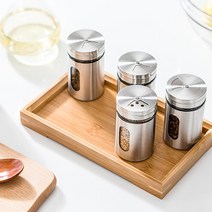 다용도 가정용 스텐 양념통 100ml, 단일