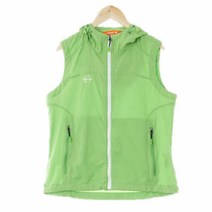 라푸마 연두색 등산민소매후드베스트 여자 XS 4667