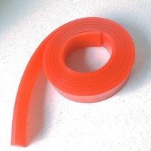 평면 스크린 인쇄 스퀴지 고무 블레이드 65A 경도계 50mm * 1 길이 스트립 배송비 포함, 01 Red 65A 1M