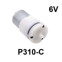 가압 수중 배수 펌프 진공 워터 다이어프램 음압 기계 부품 스프레이 전기 미니, p310-c 6v