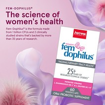 자로우 팸 도피러스 여성 전용 유산균 티타늄디옥사이드 10억 60 캡슐, 용량